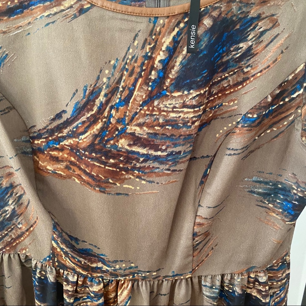 Fall Pattern Dress - Picture 2 of 3